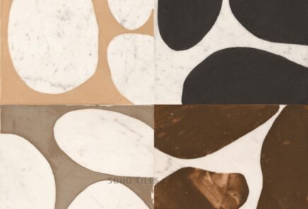 Handmade Art Porcelain Tile