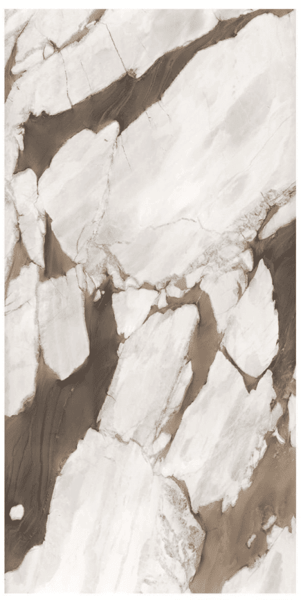 Gemma Bronze, Bookmatch porcelain slab 12 mm porcelain slab