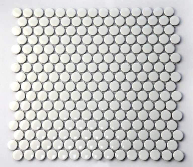 Penny Round White - Soho Tiles | Luxury Tiles & Slabs