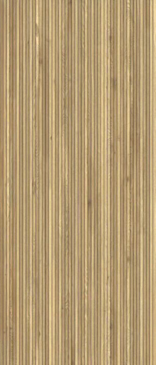 Woodwise flutted porcelain slab