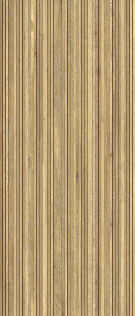 Woodwise flutted porcelain slab
